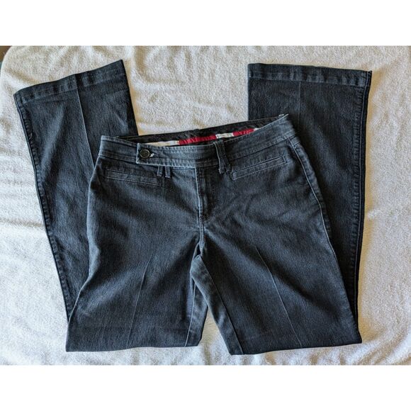 Banana Republic Blue Denim Trouser Y2K Dark Wash Jeans  Sz 28/6R - Picture 9 of 11